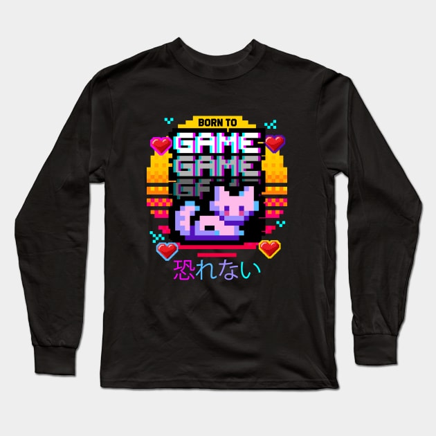 Born to Game Long Sleeve T-Shirt by KUH-WAI-EE